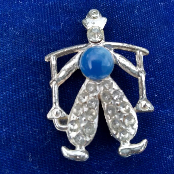 Vintage Pair of Silver Girl & Boy Brooches, Dujay Design, Milkmaid, Jack… - Picture 5 of 7